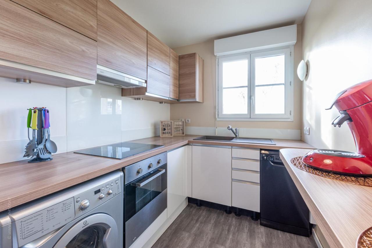 Luxe Flat For 7 - Fairytale Factory Appartement Bussy-Saint-Georges Buitenkant foto