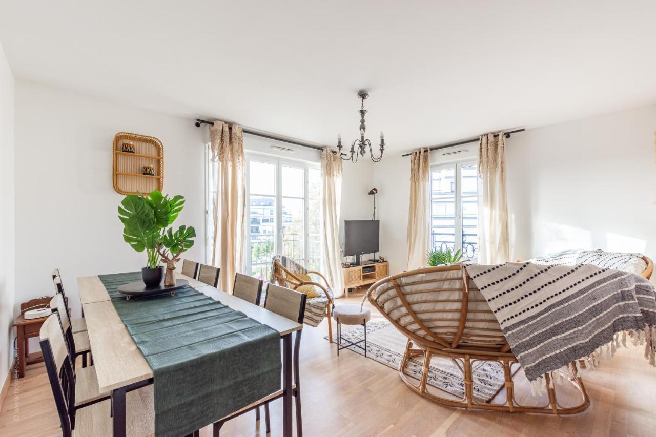 Luxe Flat For 7 - Fairytale Factory Appartement Bussy-Saint-Georges Buitenkant foto