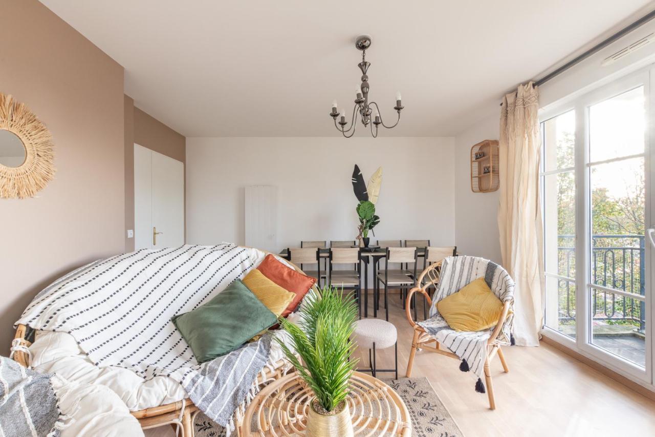 Luxe Flat For 7 - Fairytale Factory Appartement Bussy-Saint-Georges Buitenkant foto
